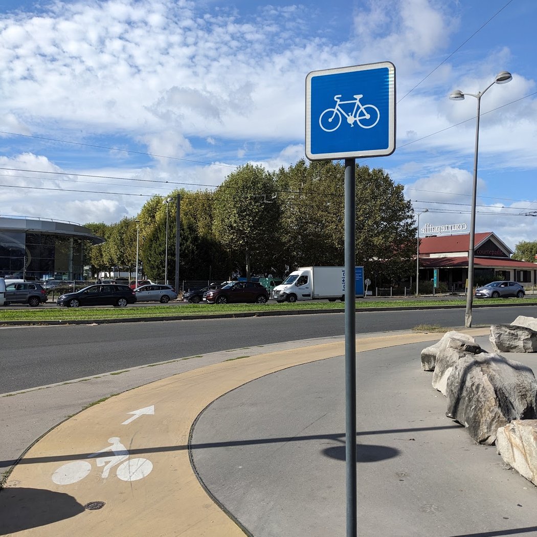 Piste cyclable (pont de Bezons) 3